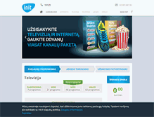Tablet Screenshot of init.lt